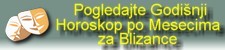 Godišnji Horoskop po mesecima za Blizance