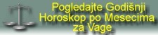 Godišnji Horoskop po mesecima za Vage