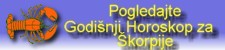 Godišnji Horoskop za Škorpije