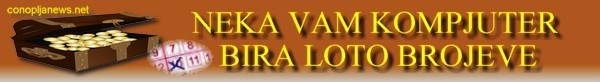 LOTO BROJEVE VAM BIRA KOMPJUTER