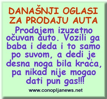 Smesni natpisi, smesni oglasi i smesne slike