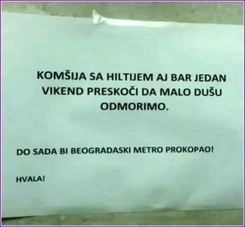 SMEŠNI POSTERE I NATPISI