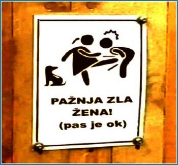 SMEŠNI POSTERE I NATPISI