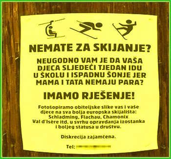 SMEŠNI POSTERE I NATPISI
