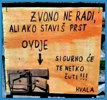 Smesni natpisi, smesni oglasi i smesne slike