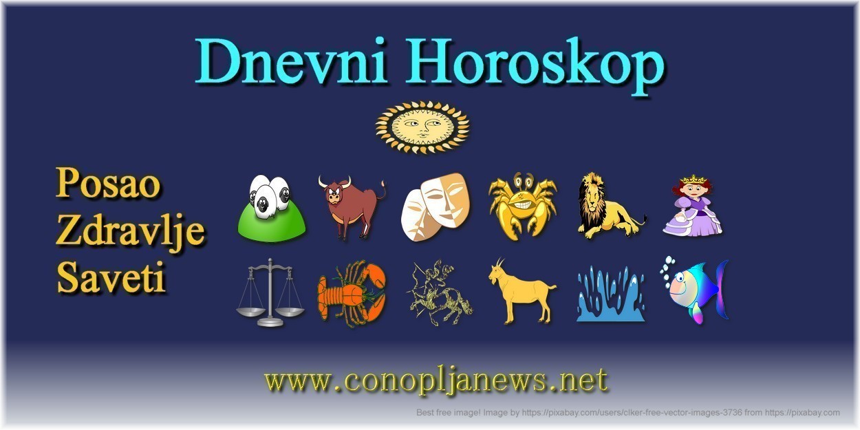 Dnevni horoskop. Horoskop za danas!