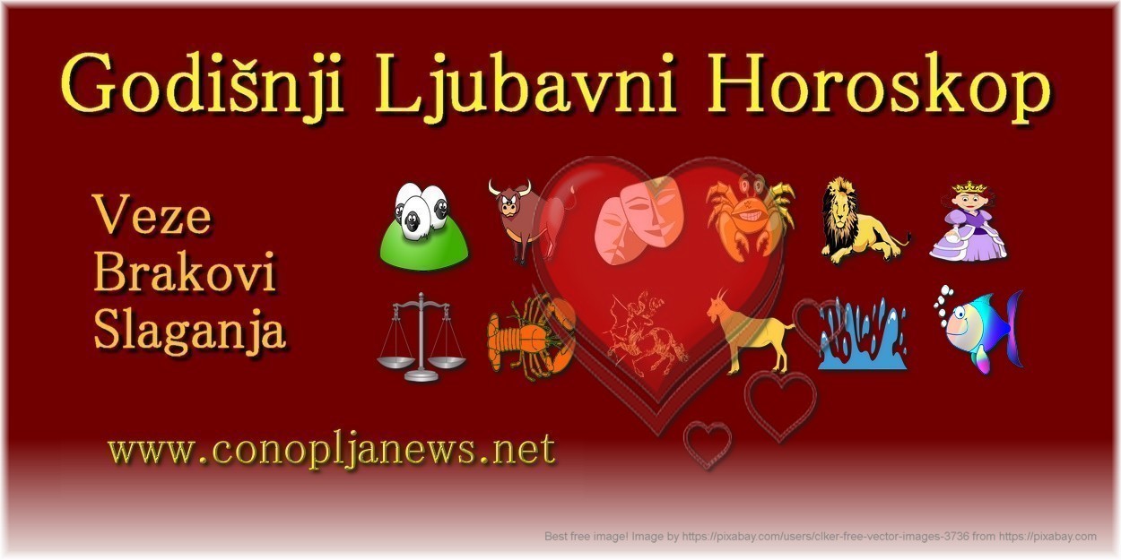 Godišnji ljubavni horoskop za 2024. godinu.